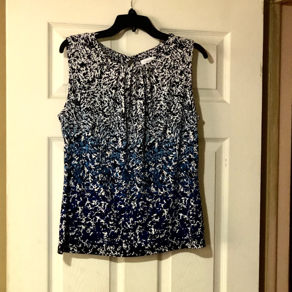 Calvin Klein L Tank Blouse